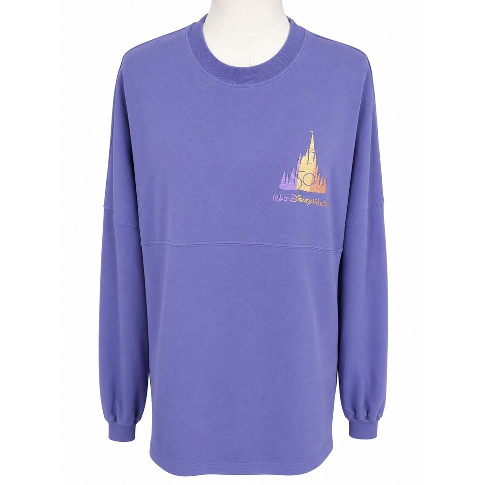 Disney 2021 50th Anniversary Spirit Metallic Graphic Tee Size Medium